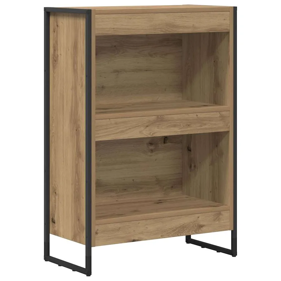 Bibliothèque 60 x 30 x 86,5 cm Bois d'ingénierie Chêne artisan - 2
