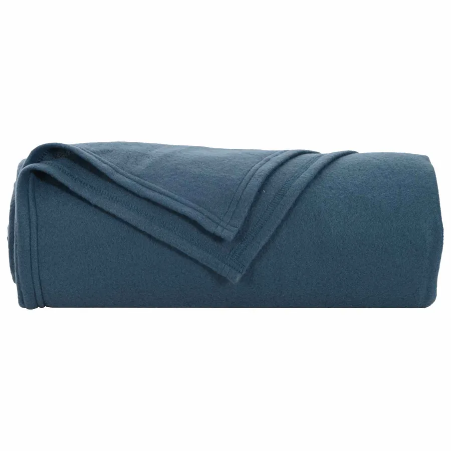 Couvertures à jeter 24 pcs Bleu marine 270 x 240 cm Toison - 4