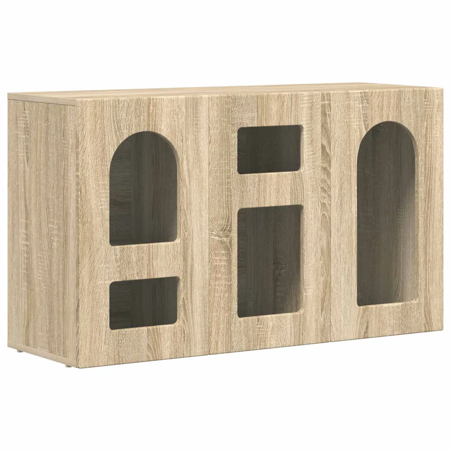 Buffet ELST Chêne Sonoma 100 x 35 x 59 cm Bois d'ingénierie - 2