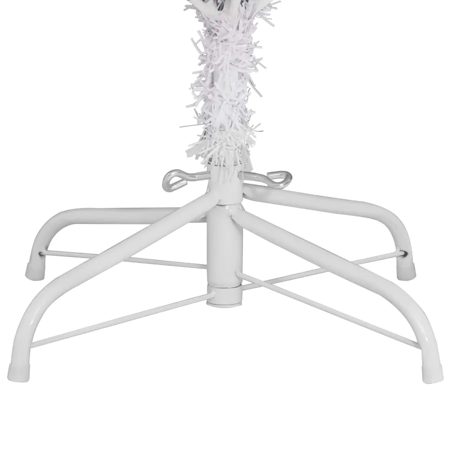 Sapin de Noël Artificiel à Branches Articulées Blanc 240 cm - 11