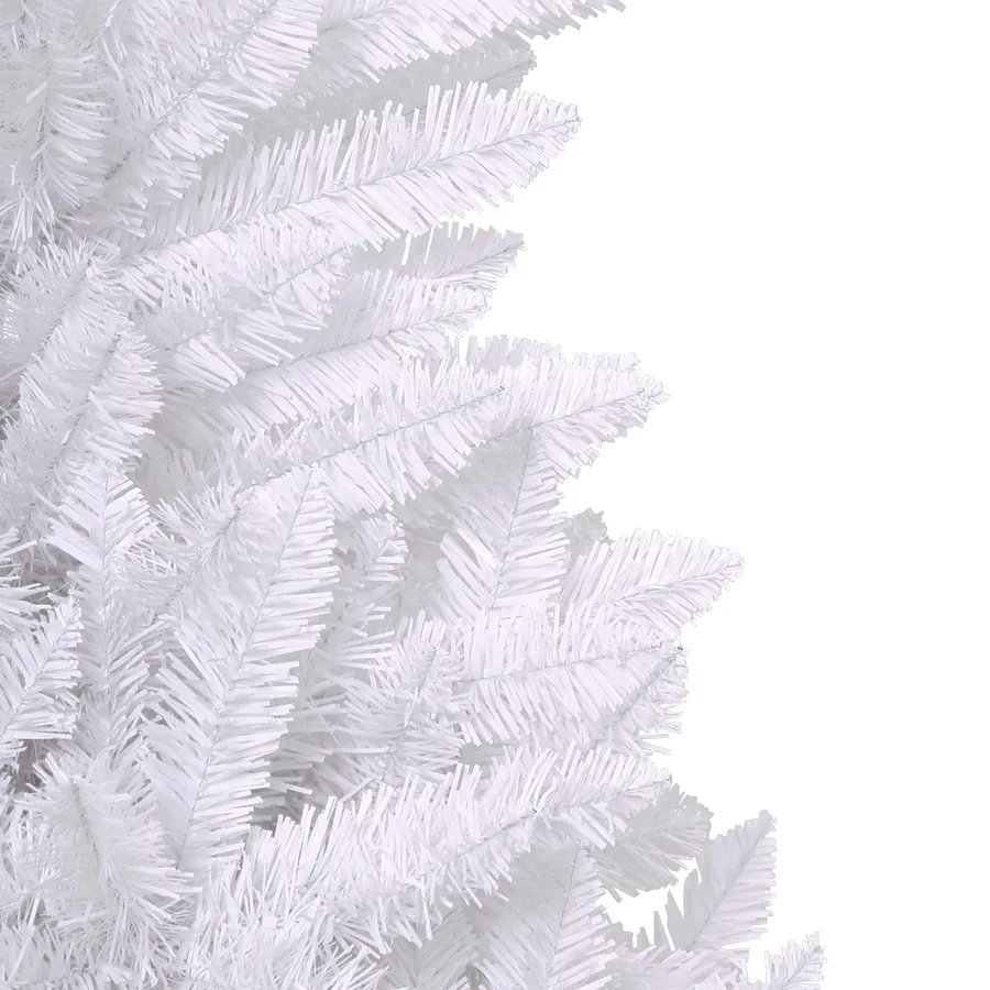 Sapin de Noël Artificiel à Branches Articulées Blanc 240 cm - 12