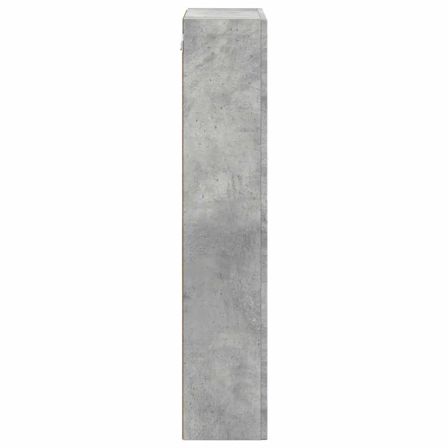 Armoire suspendue avec étagère ELST Gris béton 59 x 20 x 100 cm - 6