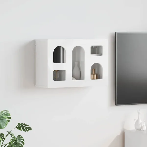 Armoire suspendue ELST Blanc brillant 60 x 20 x 40 cm