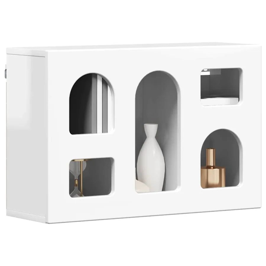 Armoire suspendue ELST Blanc brillant 60 x 20 x 40 cm - 3