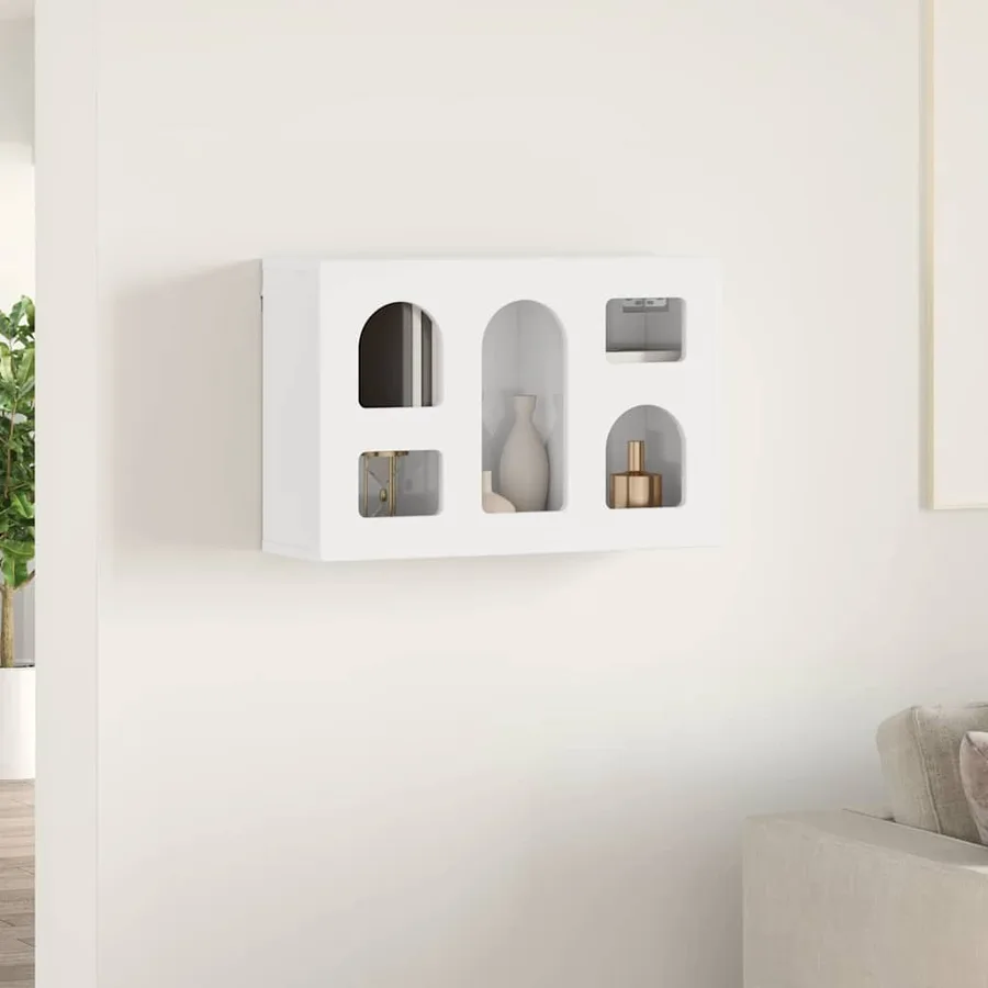 Armoire suspendue ELST Blanc brillant 60 x 20 x 40 cm - 4