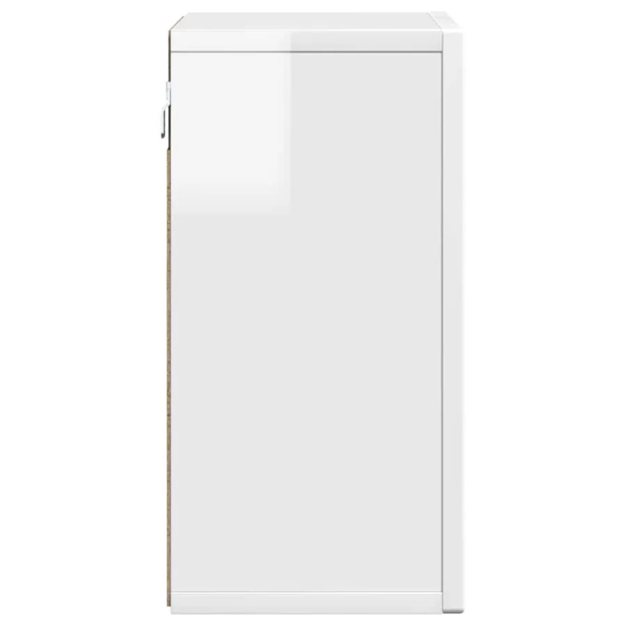 Armoire suspendue ELST Blanc brillant 60 x 20 x 40 cm - 7