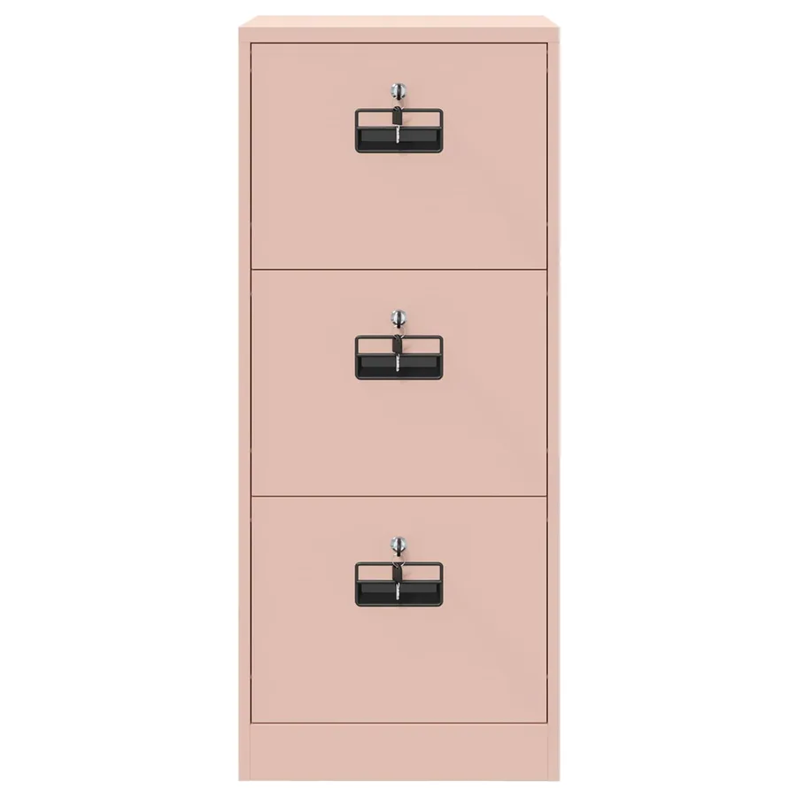 Cabinet de Dossier avec tiroir Rose 45,5 x 42 x 106,5 cm - 7
