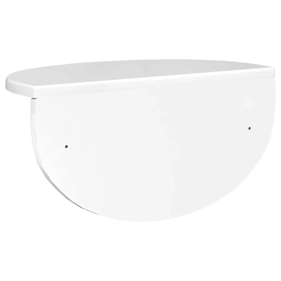Étagère Murale Blanc brillant 38 x 19 x 19 cm Bois d'ingénierie - 7