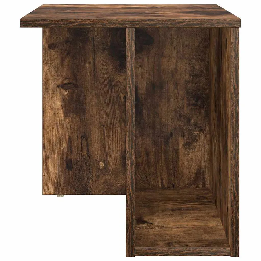Table d'appoint 2 pcs Chêne fumé 37 x 32 x 40 cm - 6
