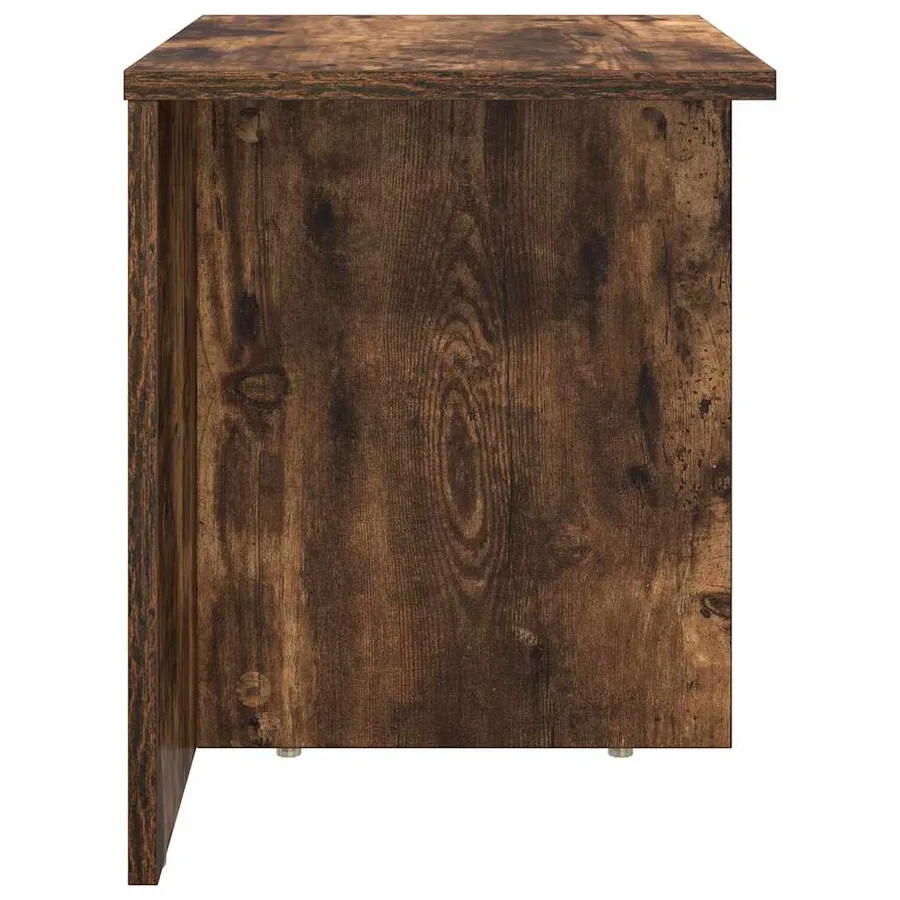 Table d'appoint 2 pcs Chêne fumé 37 x 32 x 40 cm - 7