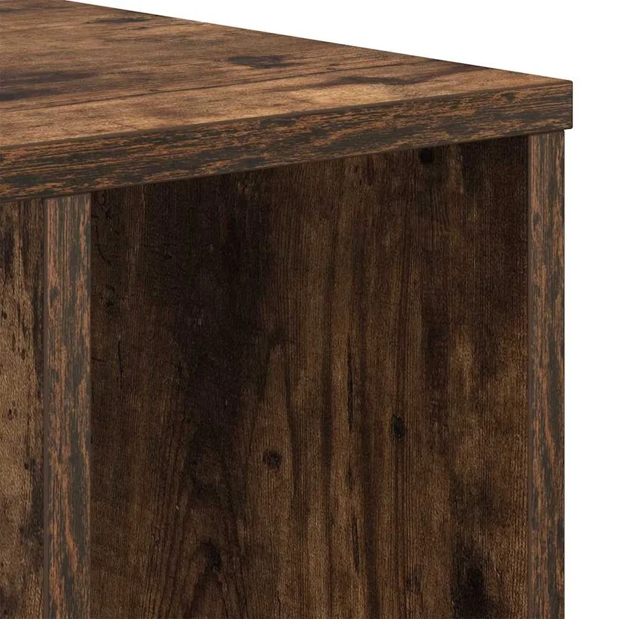 Table d'appoint 2 pcs Chêne fumé 37 x 32 x 40 cm - 9