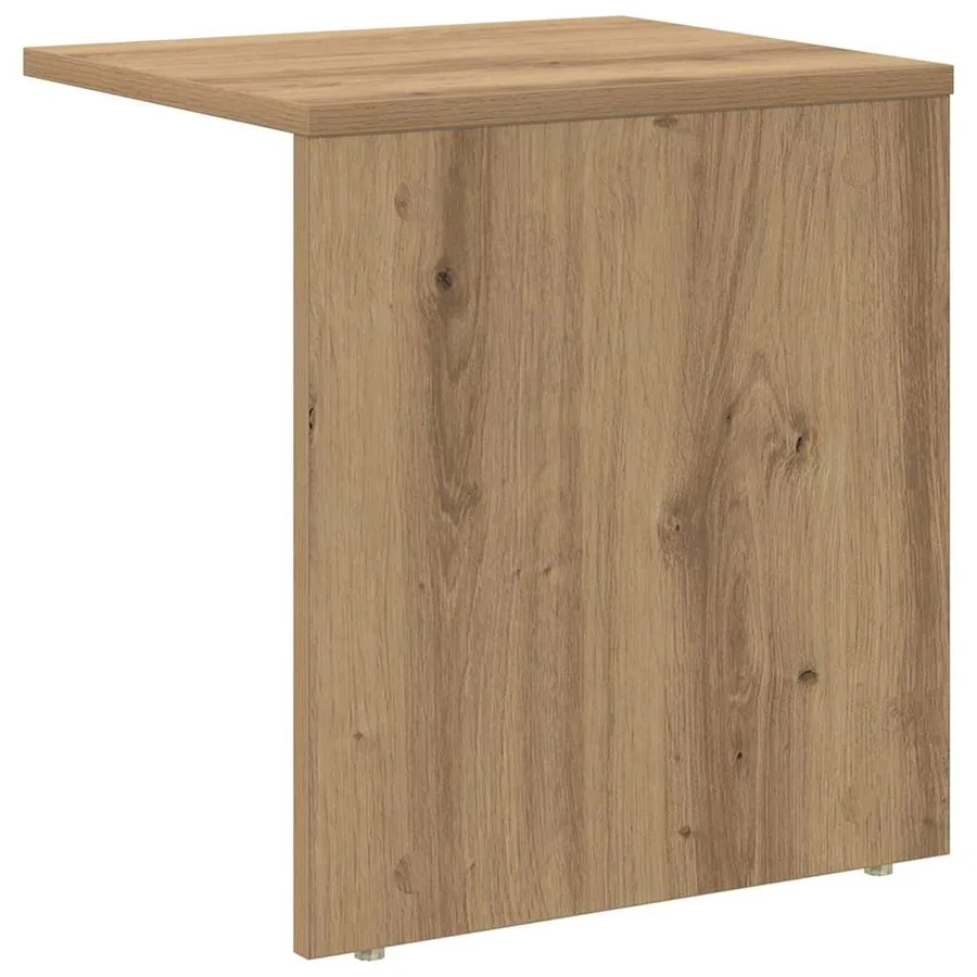 Table d'appoint Chêne artisanal 37 x 32 x 40 cm - 7