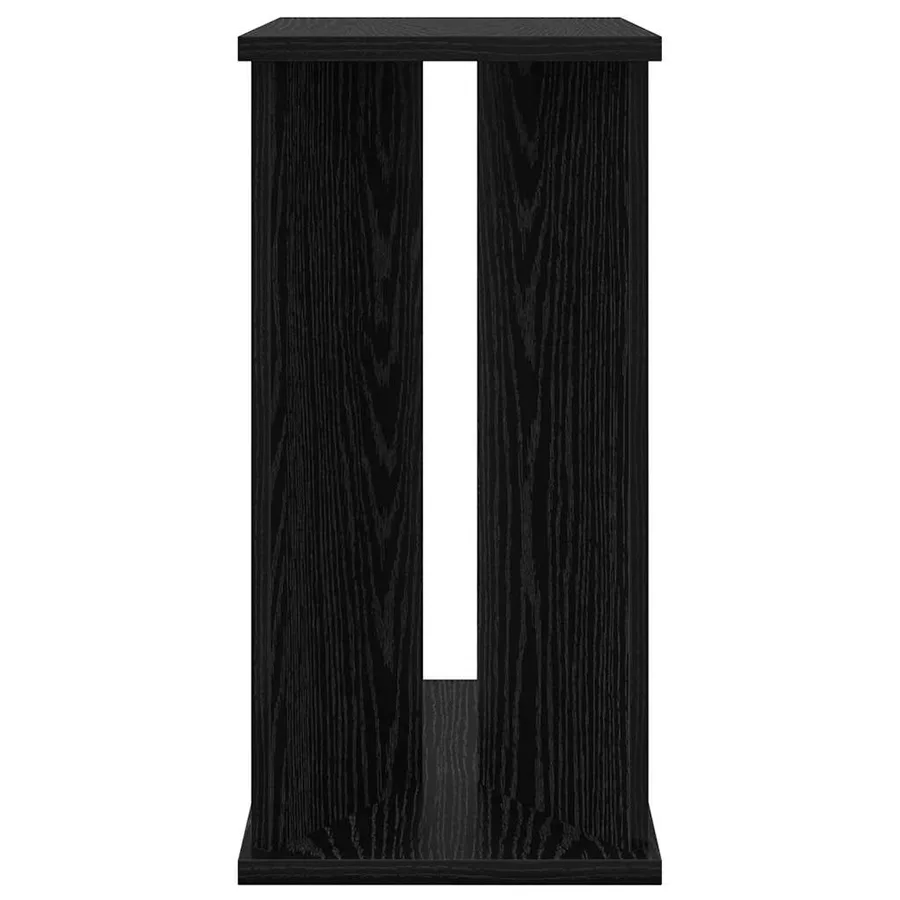 Table d'appoint Chêne noir 35 x 25 x 50 cm Bois d'ingénierie - 6