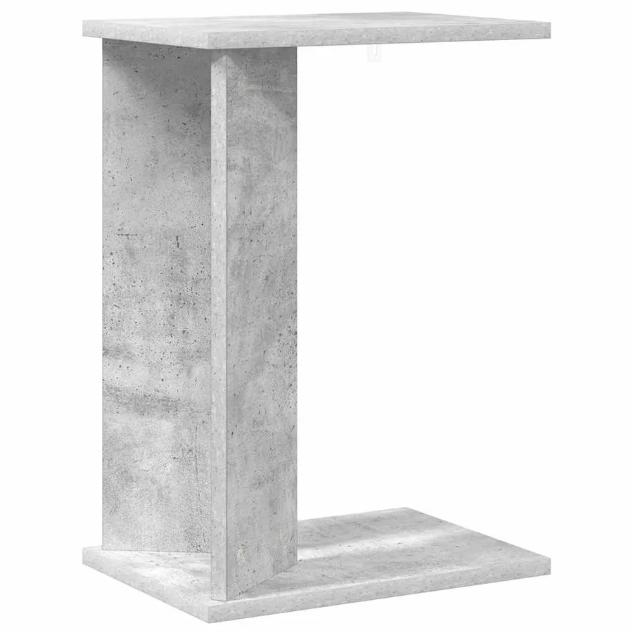 Table d'appoint Gris béton 35 x 25 x 50 cm Bois d'ingénierie - 2