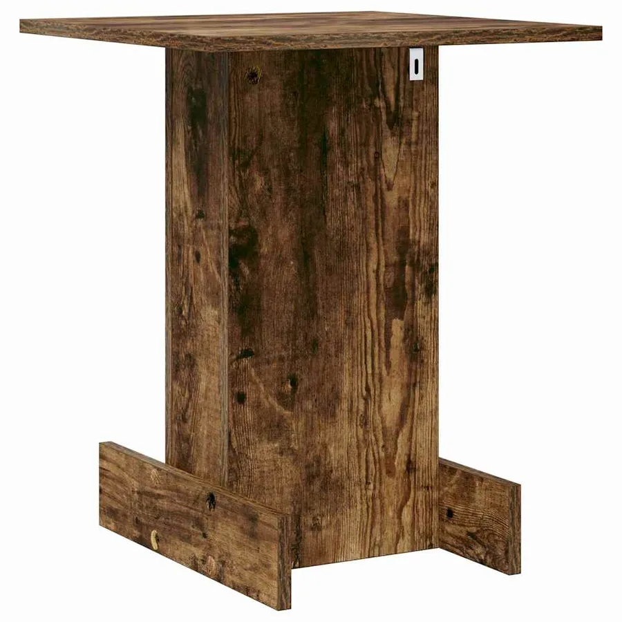 Table d'appoint Chêne fumé 44,5 x 45 x 55 cm Bois d'ingénierie - 7