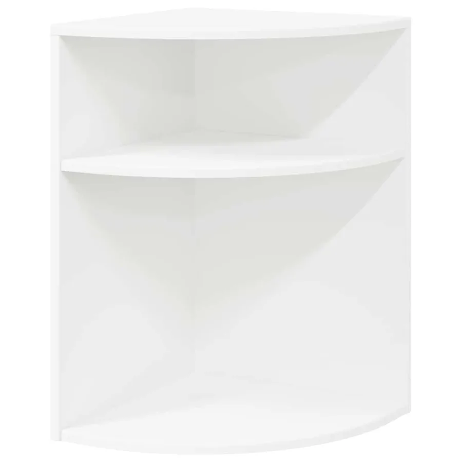 Table d'appoint Blanc 39,7 x 39,7 x 60 cm Bois d'ingénierie - 2