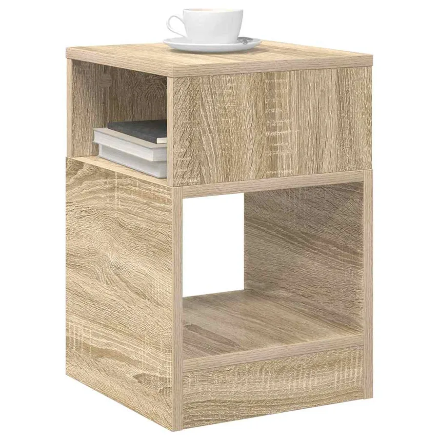 Table d'appoint 2 pcs Chêne Sonoma 30,5 x 30 x 45 cm - 3