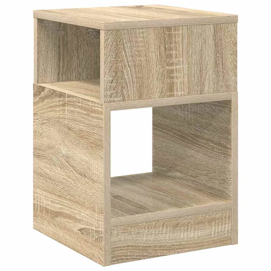 Table d'appoint 2 pcs Chêne Sonoma 30,5 x 30 x 45 cm - 5