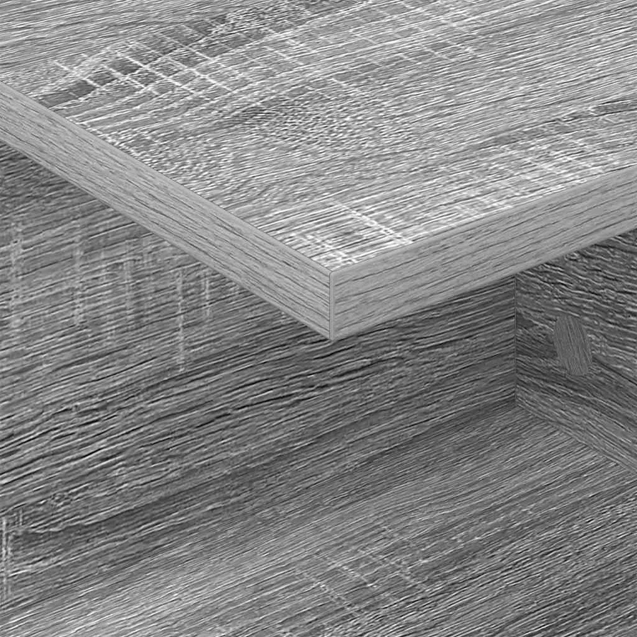 Table de chevet 2 pcs Gris Sonoma 40 x 30 x 25 cm - 9