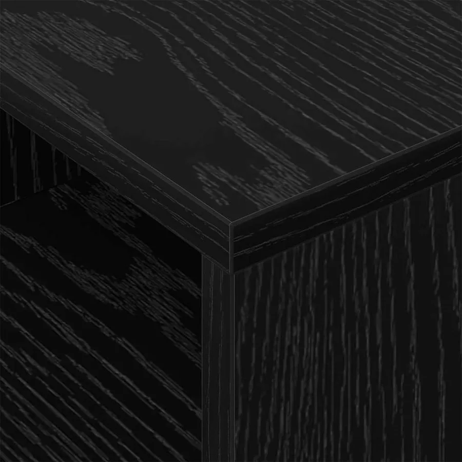 Table d'appoint 2 pcs Chêne noir 30,5 x 30 x 45 cm - 9