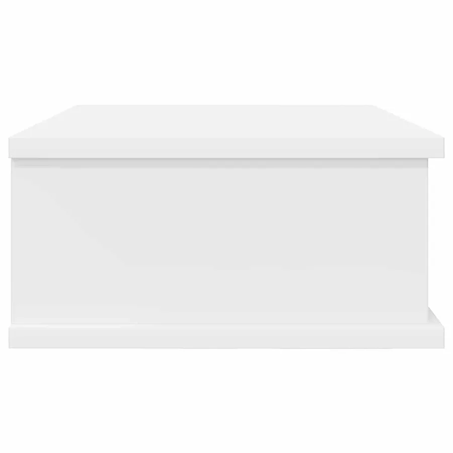 Table de chevet 2 pcs Blanc 40 x 31 x 15 cm Bois d'ingénierie - 7