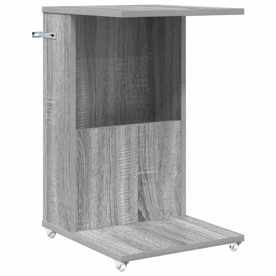 Table d'appoint Gris Sonoma 40 x 35 x 60 cm Bois d'ingénierie - 2