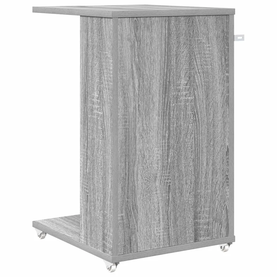 Table d'appoint Gris Sonoma 40 x 35 x 60 cm Bois d'ingénierie - 7
