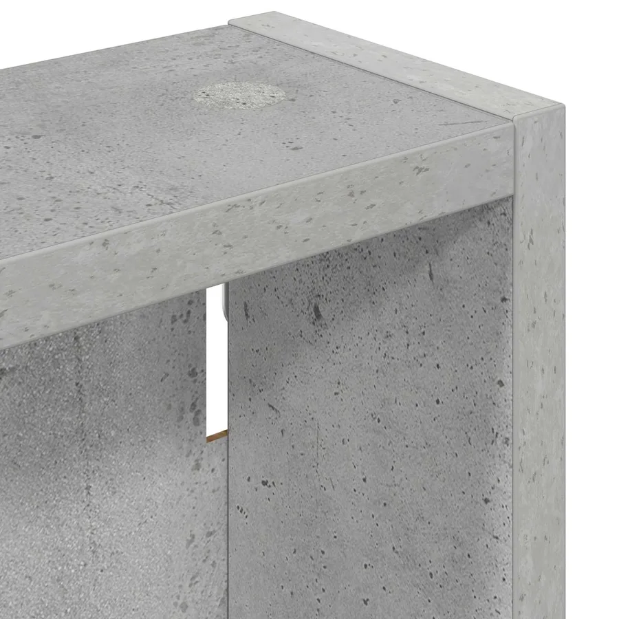 Armoire murale de salle de bain Gris Béton 30 x 10 x 60,5 cm - 9