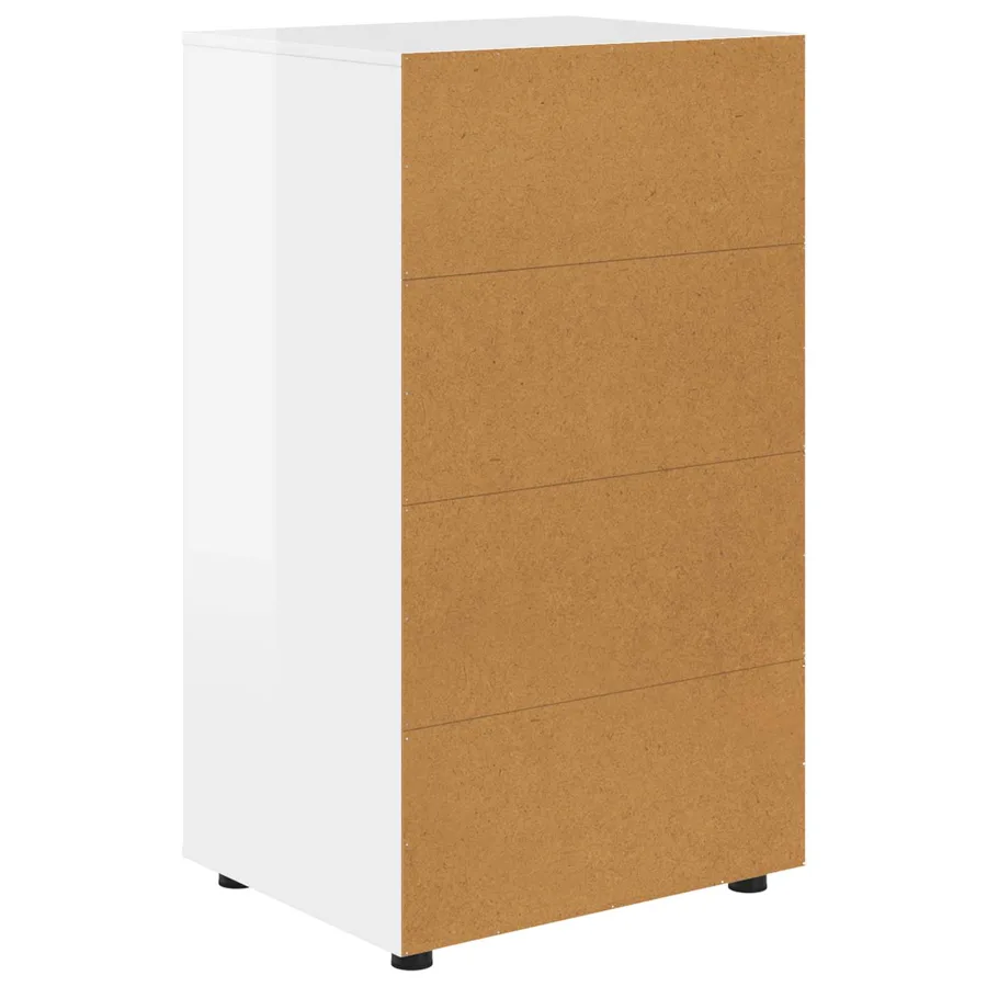 Armoires de rangement Blanc brillant 60 x 48 x 105 cm - 8