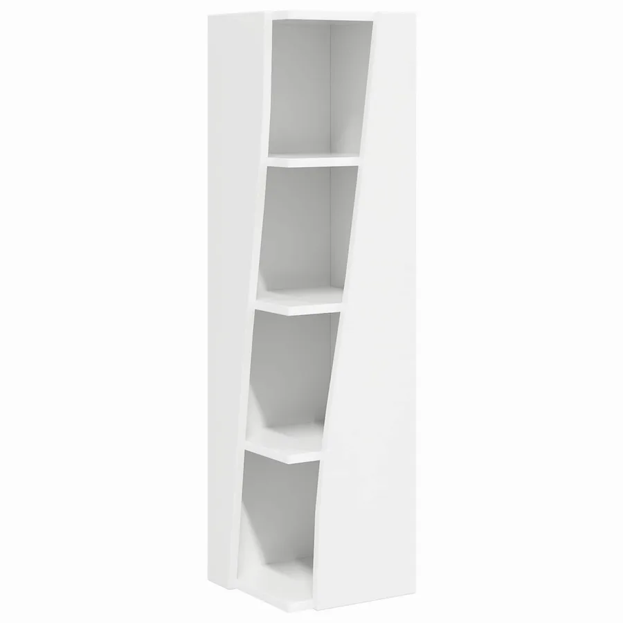 Meuble d'angle 27,5x27x102cm Bois d'ingénierie - 2