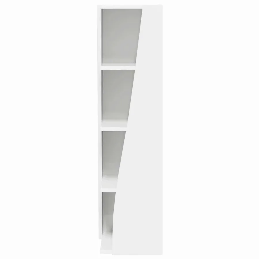 Meuble d'angle 27,5x27x102cm Bois d'ingénierie - 5