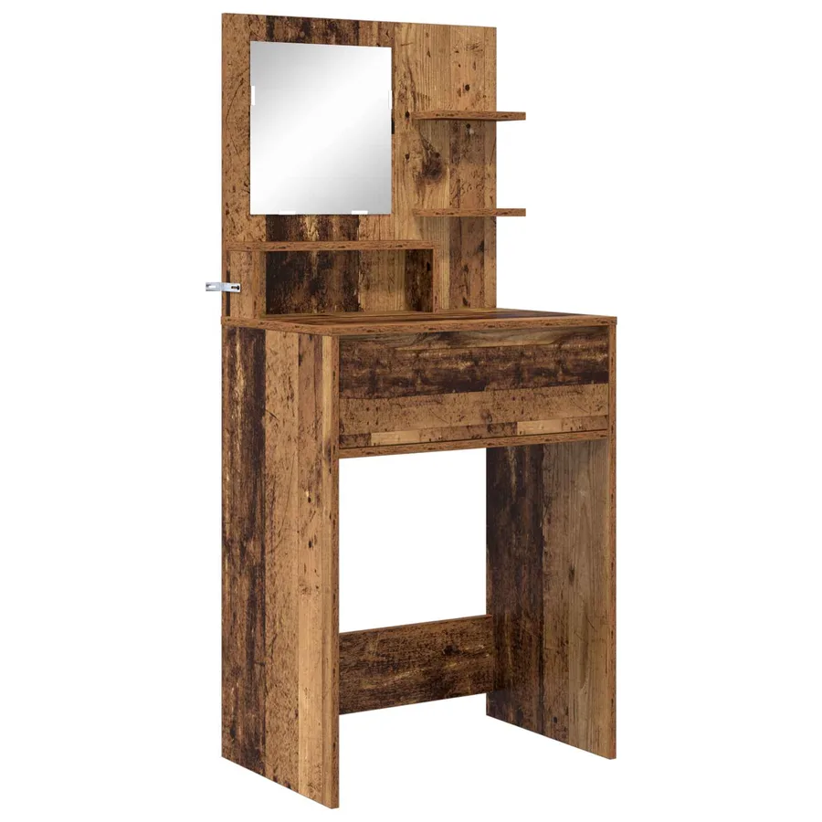 Tables de maquillage pour chambre avec tiroir Bois Ancien - 2
