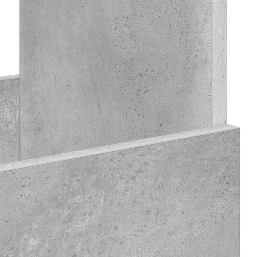Étagère à magazines Gris béton 35 x 30 x 45 cm - 10