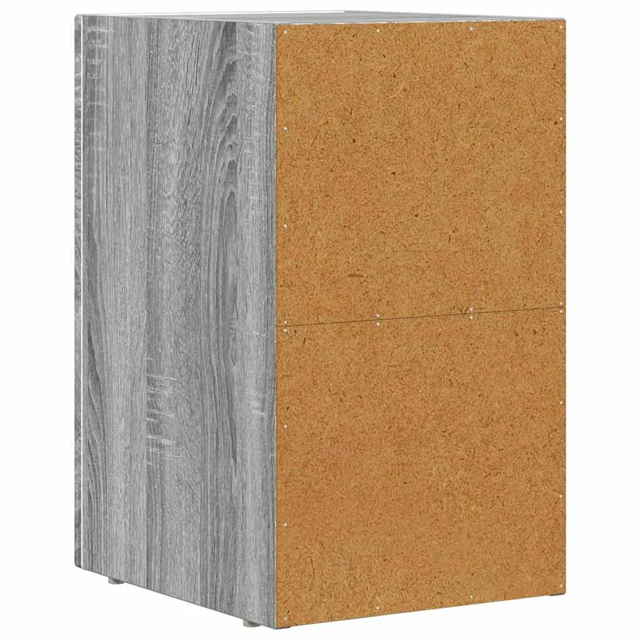 Table de chevet ELST Gris Sonoma 29,5 x 33,5 x 50 cm - 6
