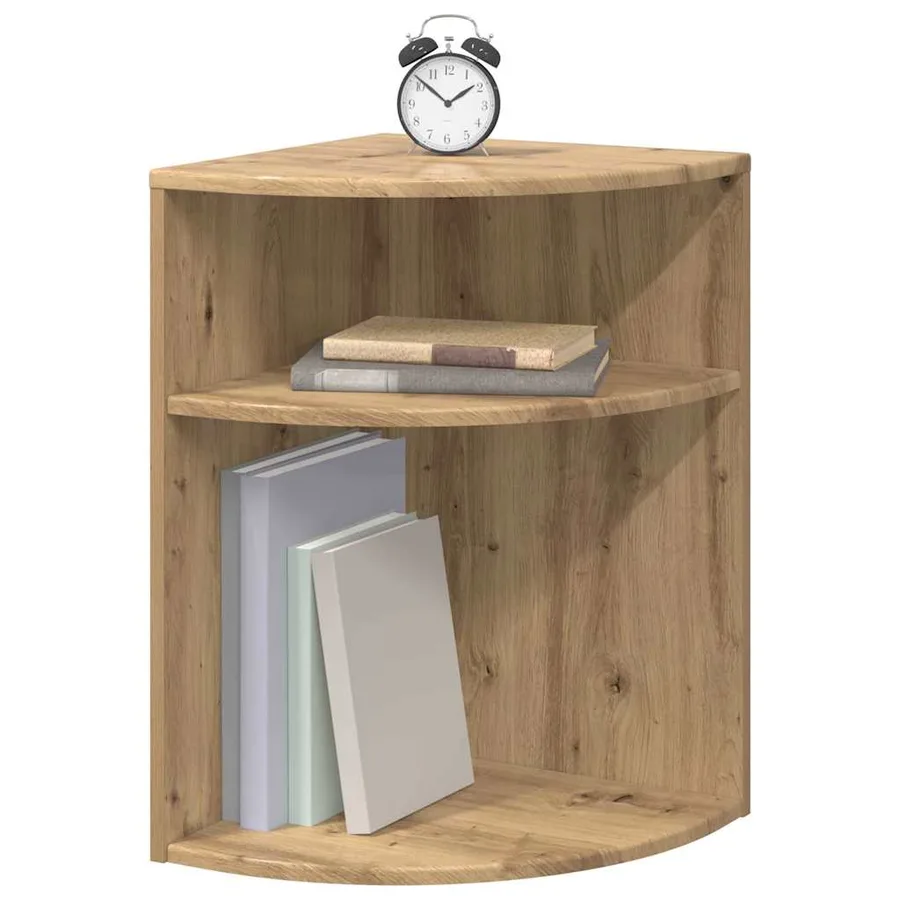 Table d'appoint Chêne artisanal 39,7 x 39,7 x 60 cm - 3