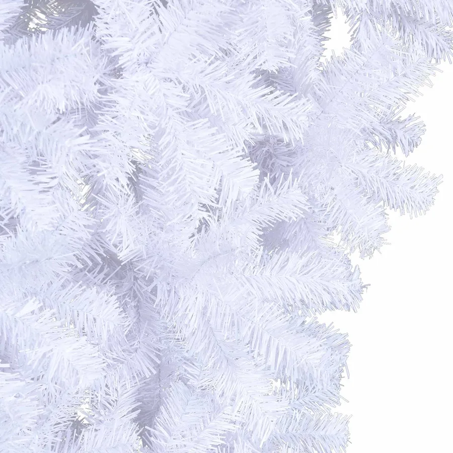 Sapin de Noël artificiel avec 150 LED Blanc 120 cm PVC et Acier - 10