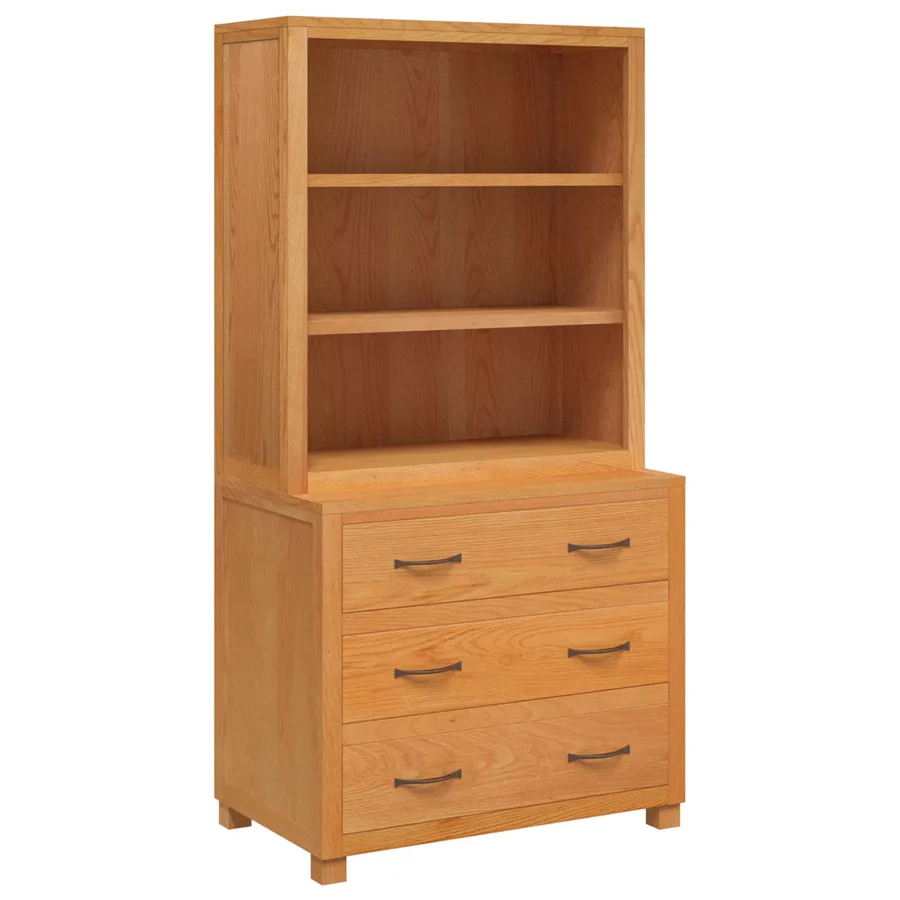 Ensemble de meubles de rangement 2 pc Marron 80 x 50 x 160 cm - 2