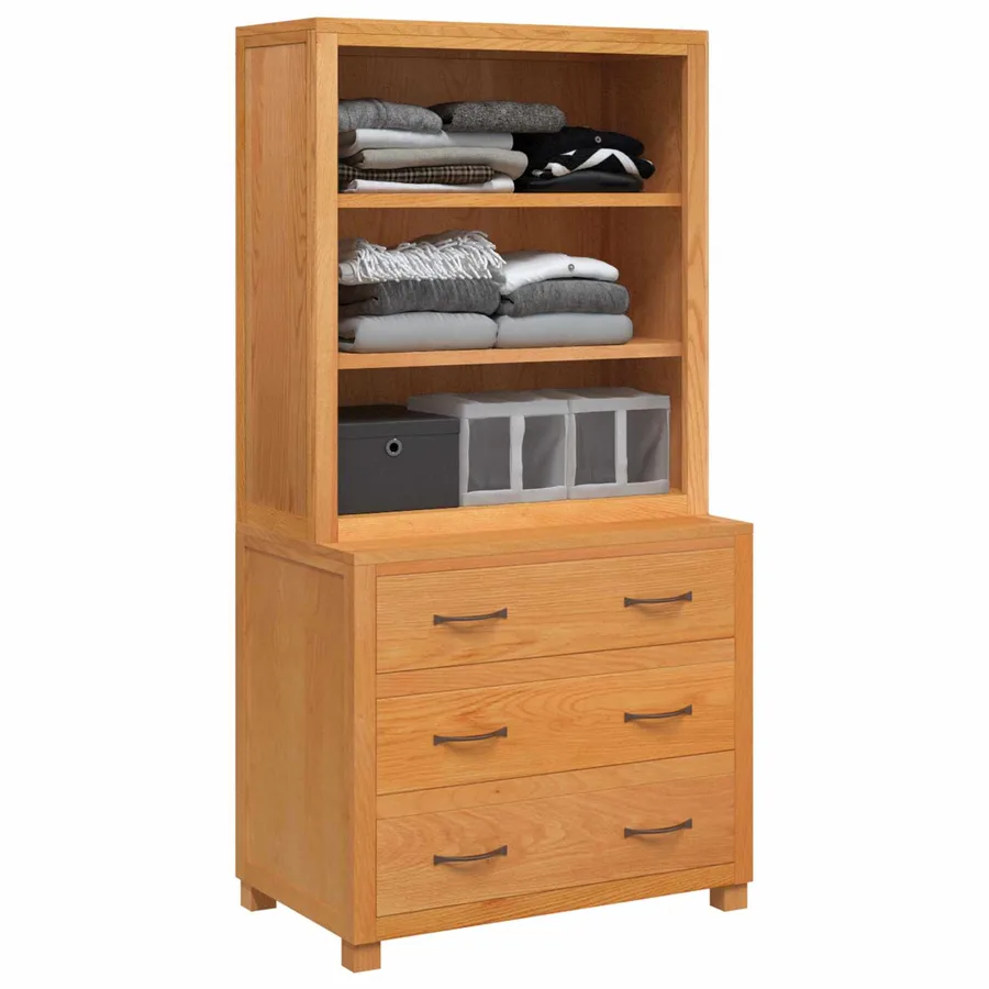 Ensemble de meubles de rangement 2 pc Marron 80 x 50 x 160 cm - 3