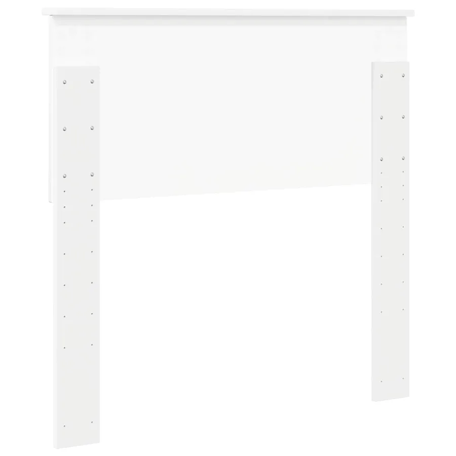 Tête de lit Blanc Bois d'ingénierie - 6