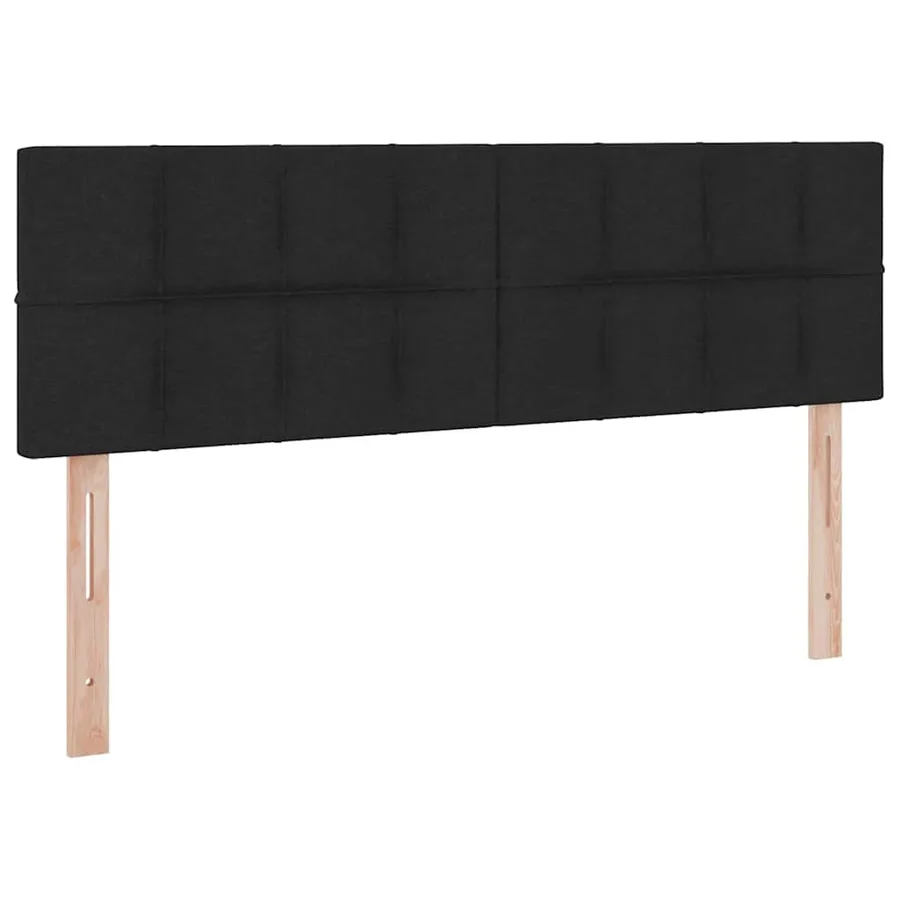 Lit avec rangement et matelas avec matelas Noir 140 x 190 cm - 9