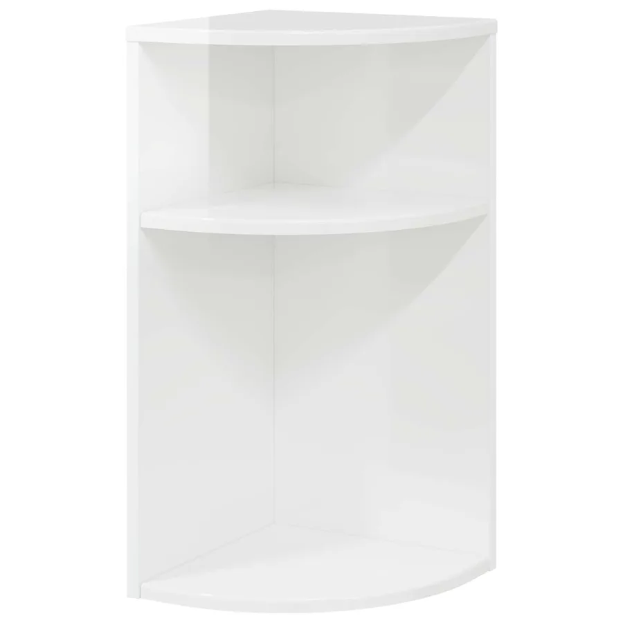 Table d'appoint Blanc brillant 29,6 x 29,6 x 60 cm - 2