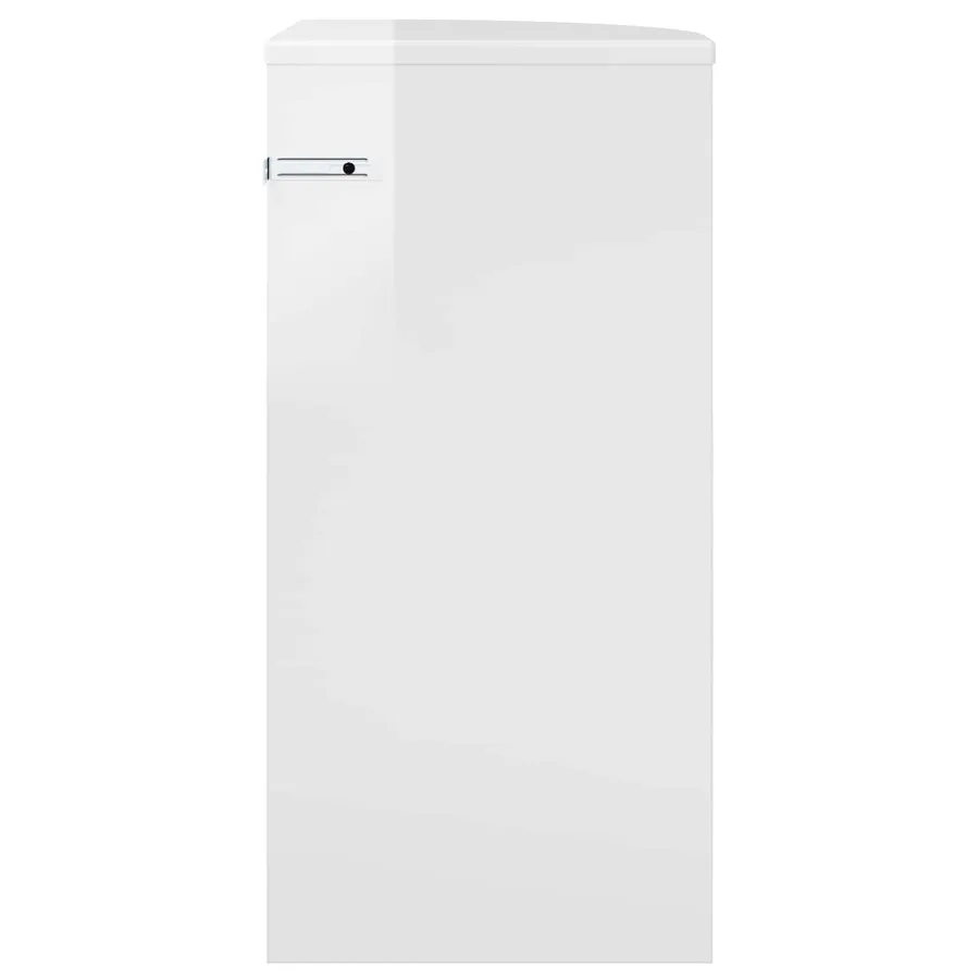 Table d'appoint Blanc brillant 29,6 x 29,6 x 60 cm - 6