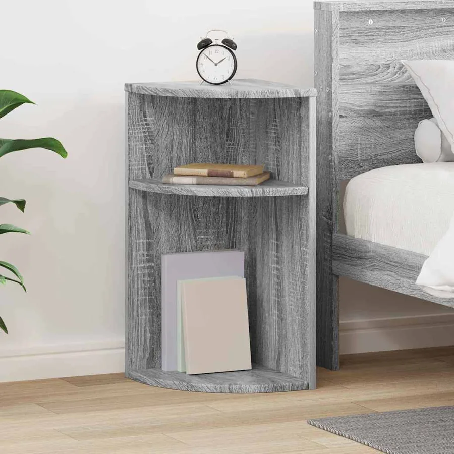 Table d'appoint Gris Sonoma 29,6 x 29,6 x 60 cm