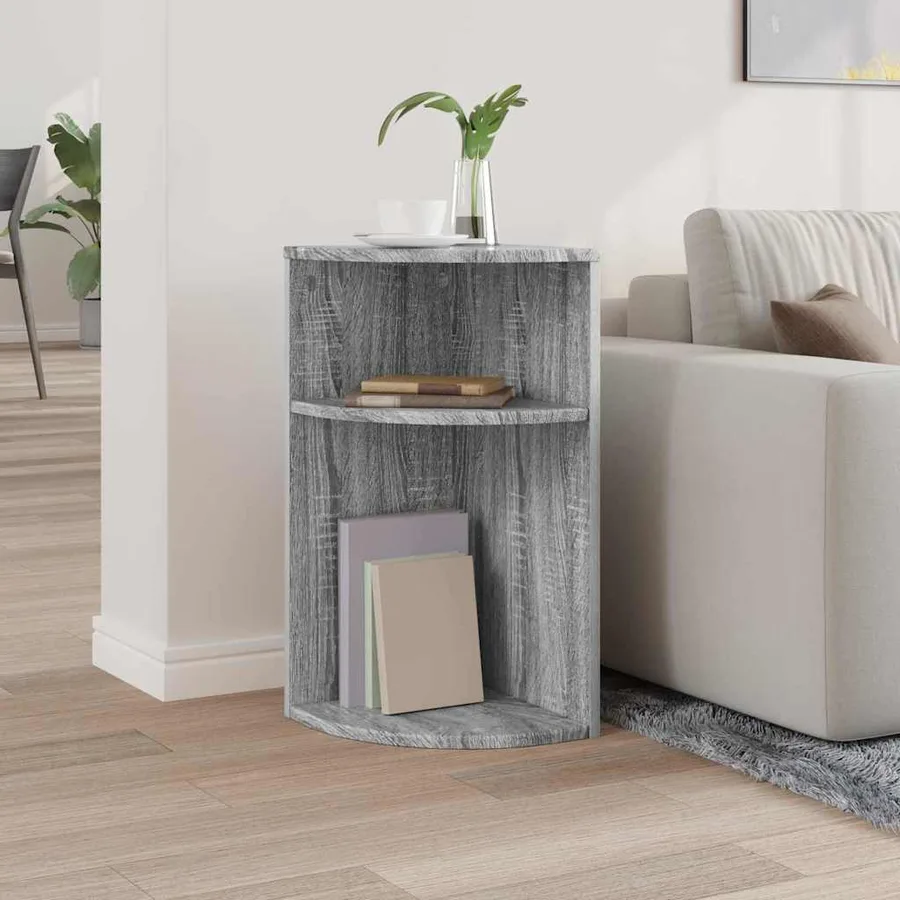 Table d'appoint Gris Sonoma 29,6 x 29,6 x 60 cm - 4