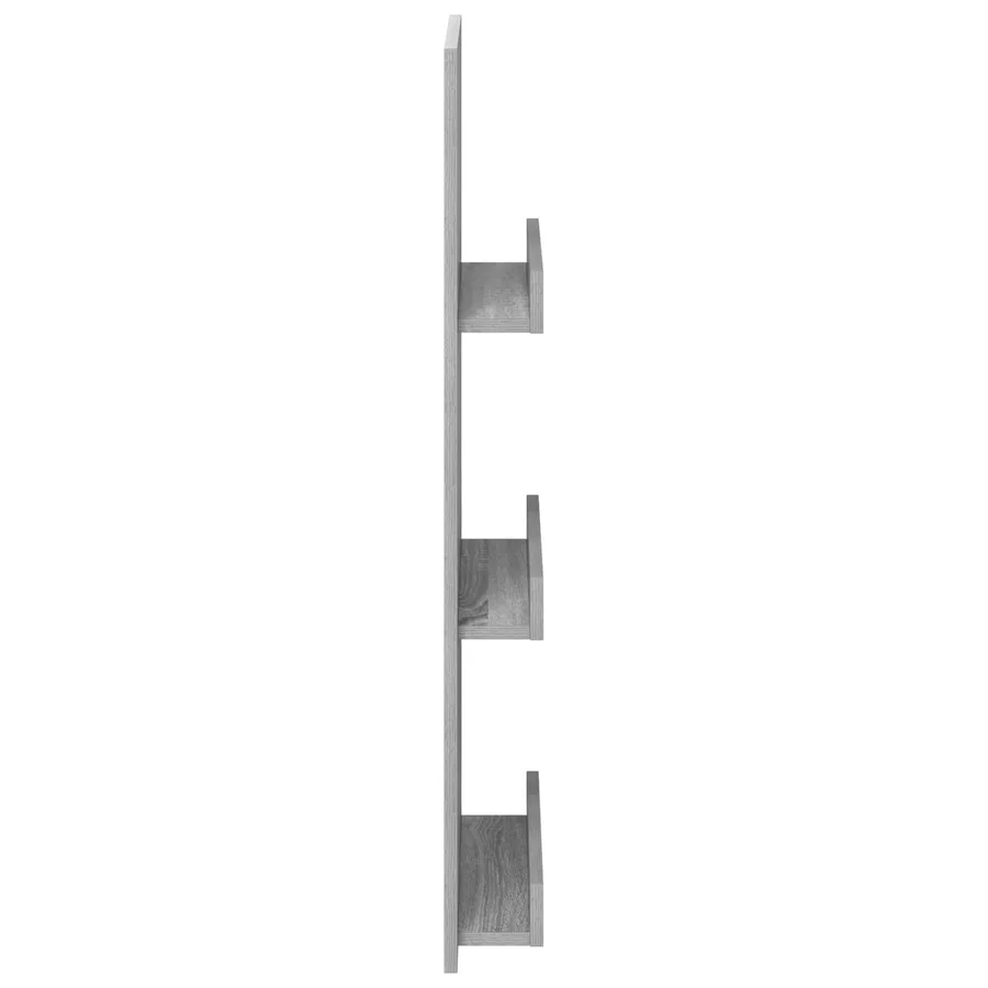 Étagère à magazines avec étagère Gris Sonoma 43 x 11 x 102 cm - 6