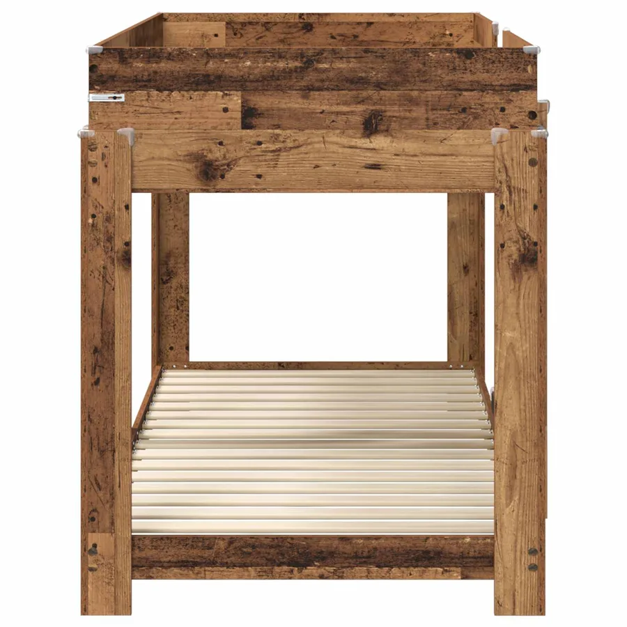 Lit Superposé pour Enfants Bois ancien 80 x 200 cm - 6