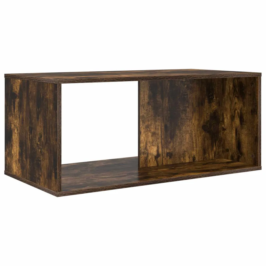 Ensemble de tables basses 2 pcs Chêne fumé Bois d'ingénierie - 7