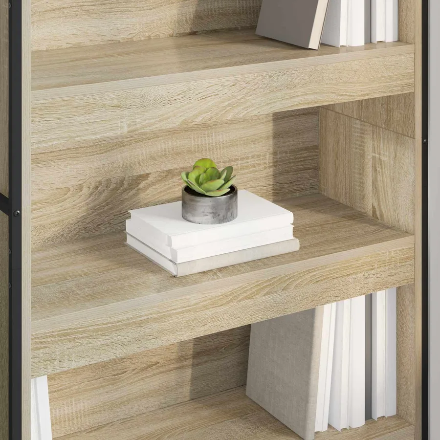Bibliothèque 80 x 30 x 189,5 cm Bois d'ingénierie Sonoma - 4