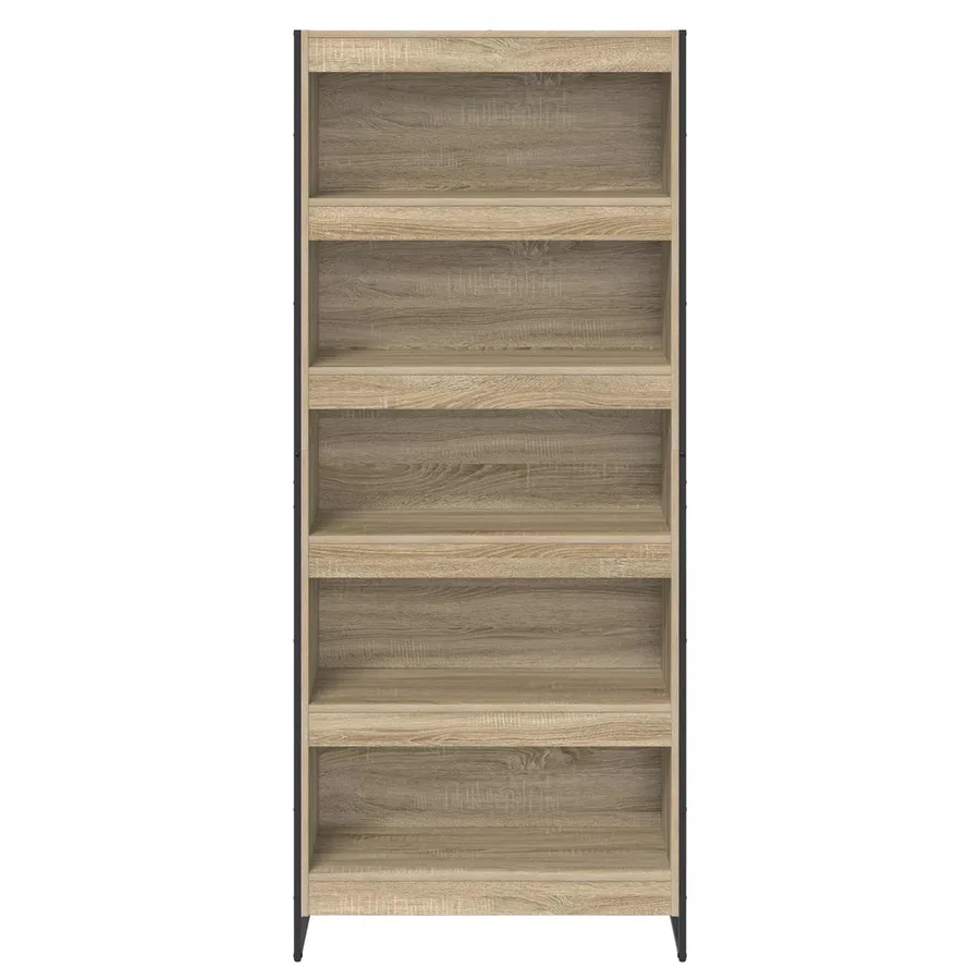 Bibliothèque 80 x 30 x 189,5 cm Bois d'ingénierie Sonoma - 5
