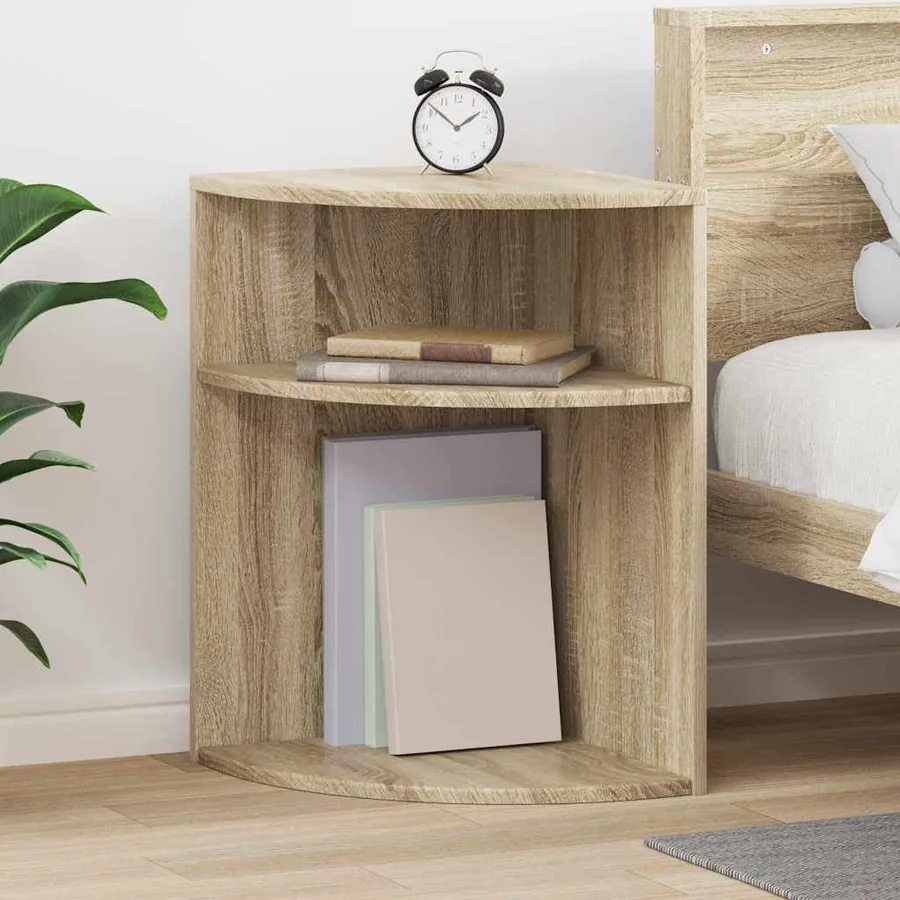 Table d'appoint Chêne Sonoma 39,7 x 39,7 x 60 cm